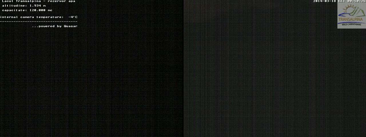 Webcam Transalpina Ski Resort - Lac
                              rezerva apa cota 2000 m